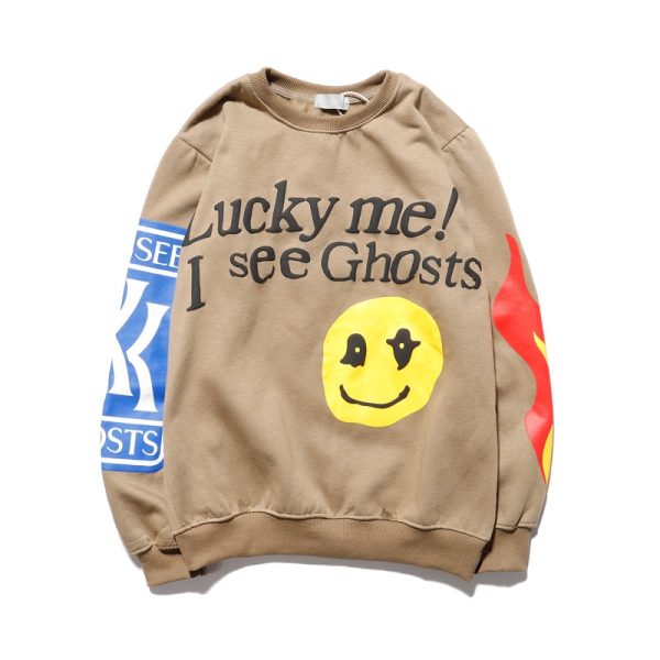 Kanye West Pullover "Lucky Me! I See Ghosts" Sweatshirts